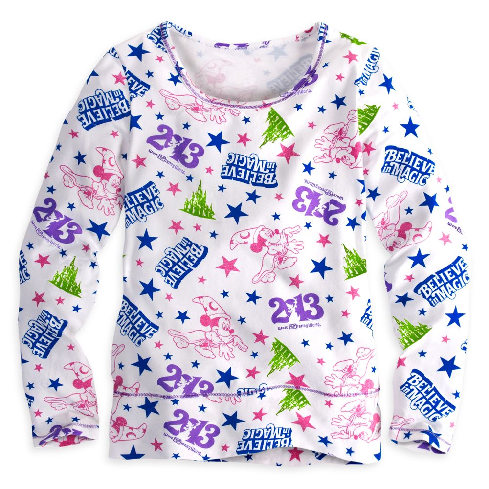 Sorcerer Mickey Mouse Tee for Girls - Walt Disney World 2013