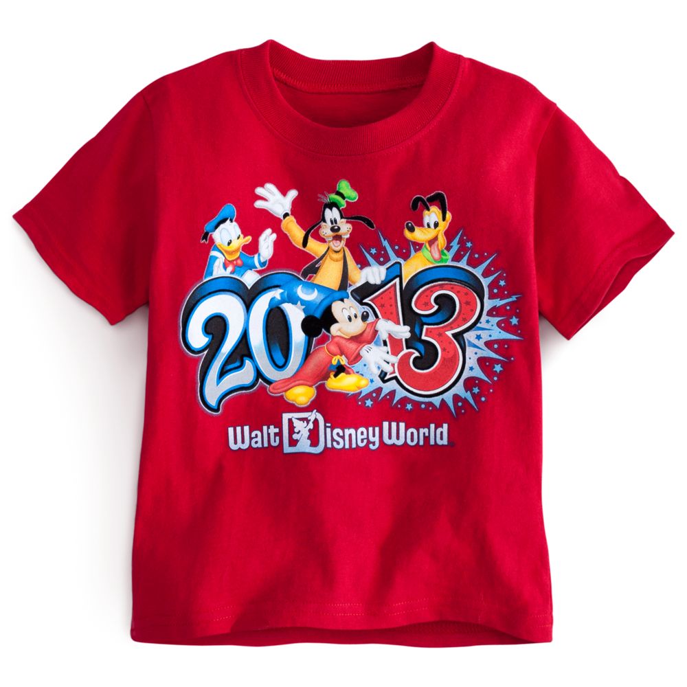 Sorcerer Mickey Mouse Tee for Toddler Boys - Walt Disney World 2013