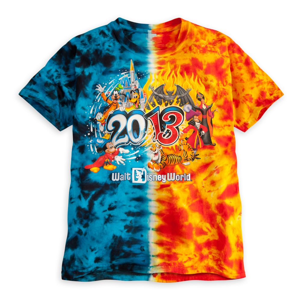 Walt Disney World Tie Dye Tee for Boys - 2013