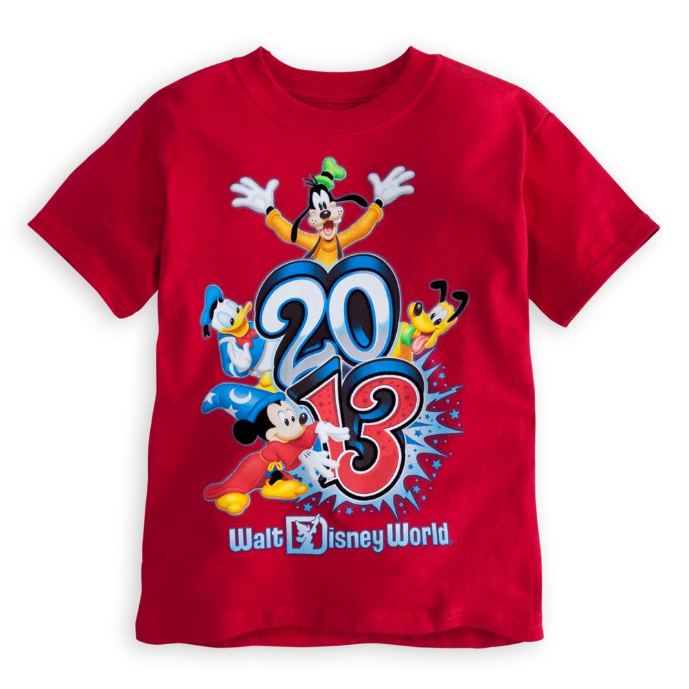 Sorcerer Mickey Mouse Tee for Boys - Walt Disney World 2013