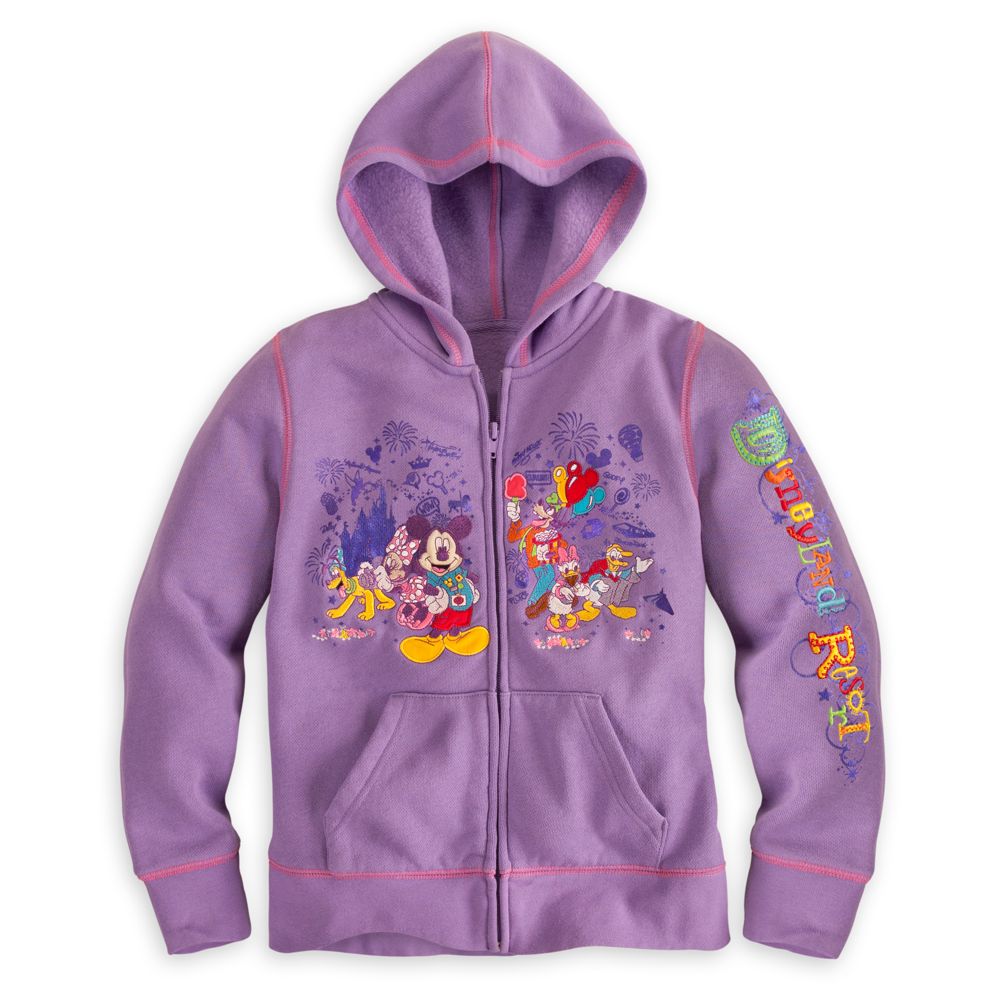 Mickey Mouse and Friends Hoodie for Girls - Disneyland