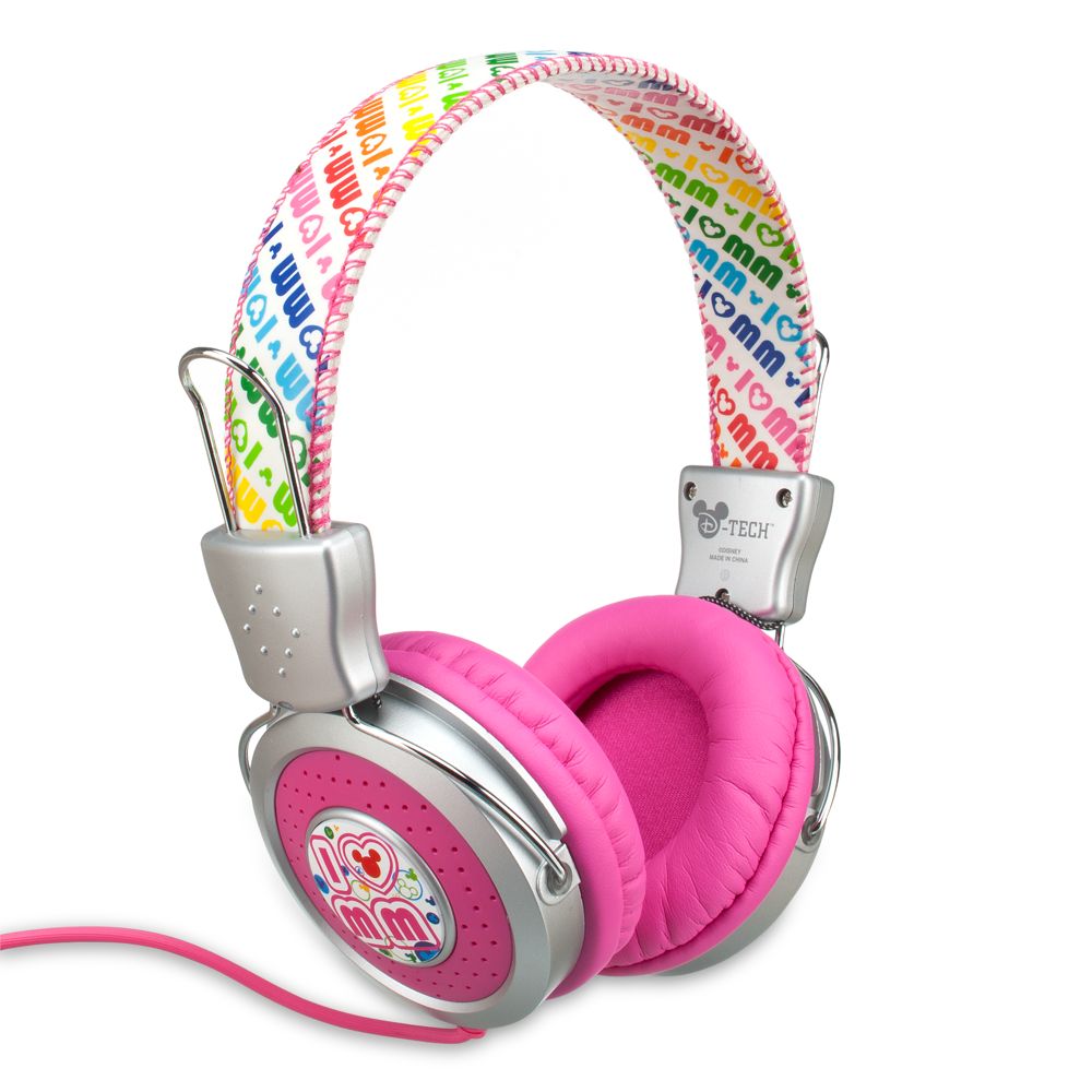 High-Definition I &heart; Mickey Mouse Headphones