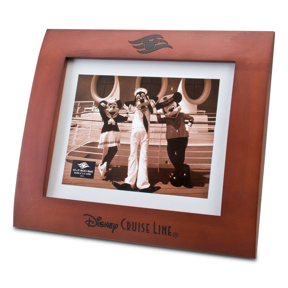 Bowed Disney Cruise Line Picture Frame -- 8'' x 10''