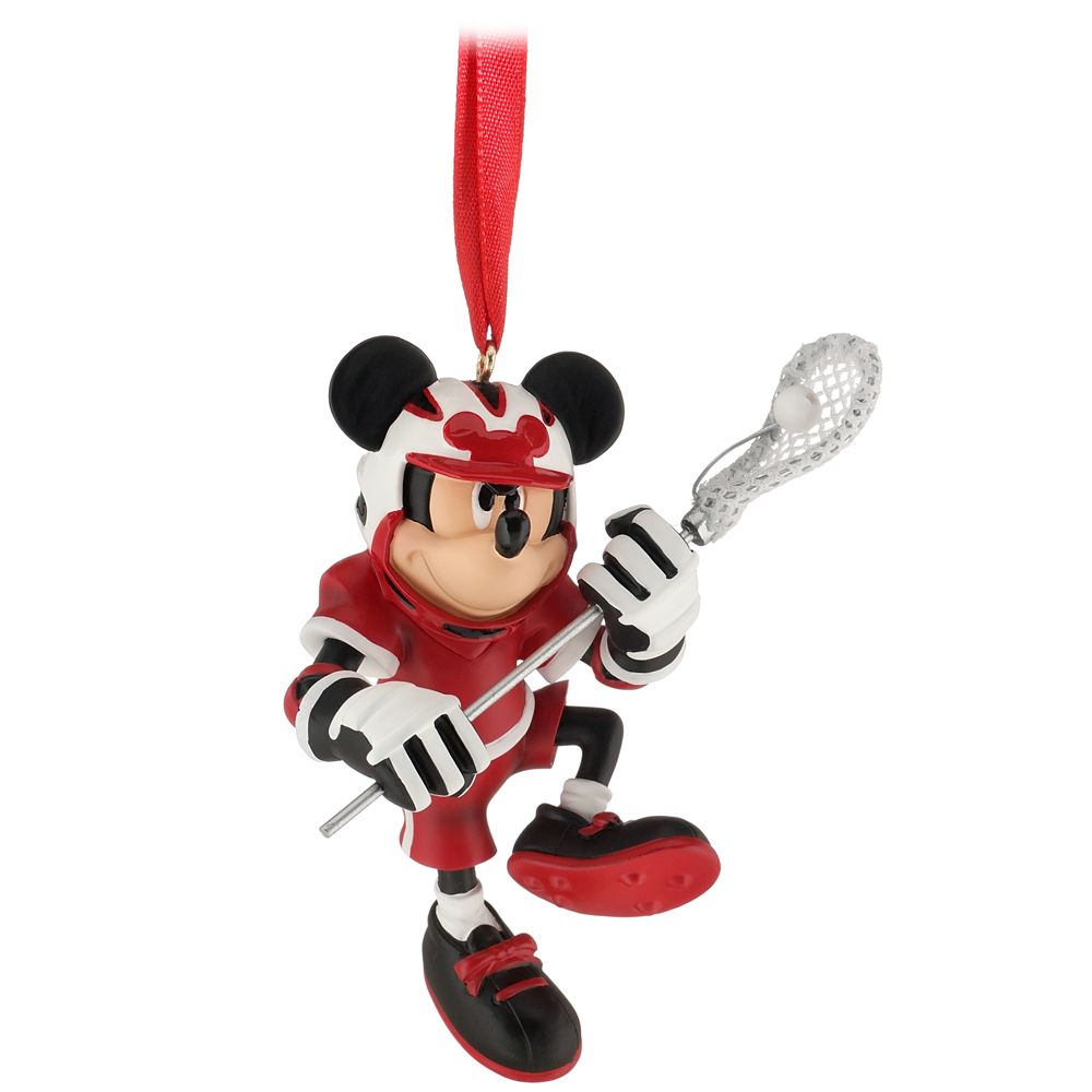 Lacrosse Mickey Mouse Ornament
