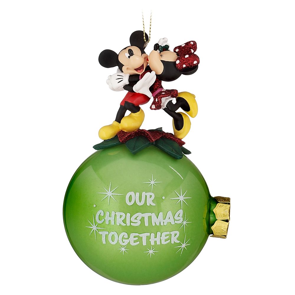 Our Christmas Together Minnie and Mickey Mouse Ornament
