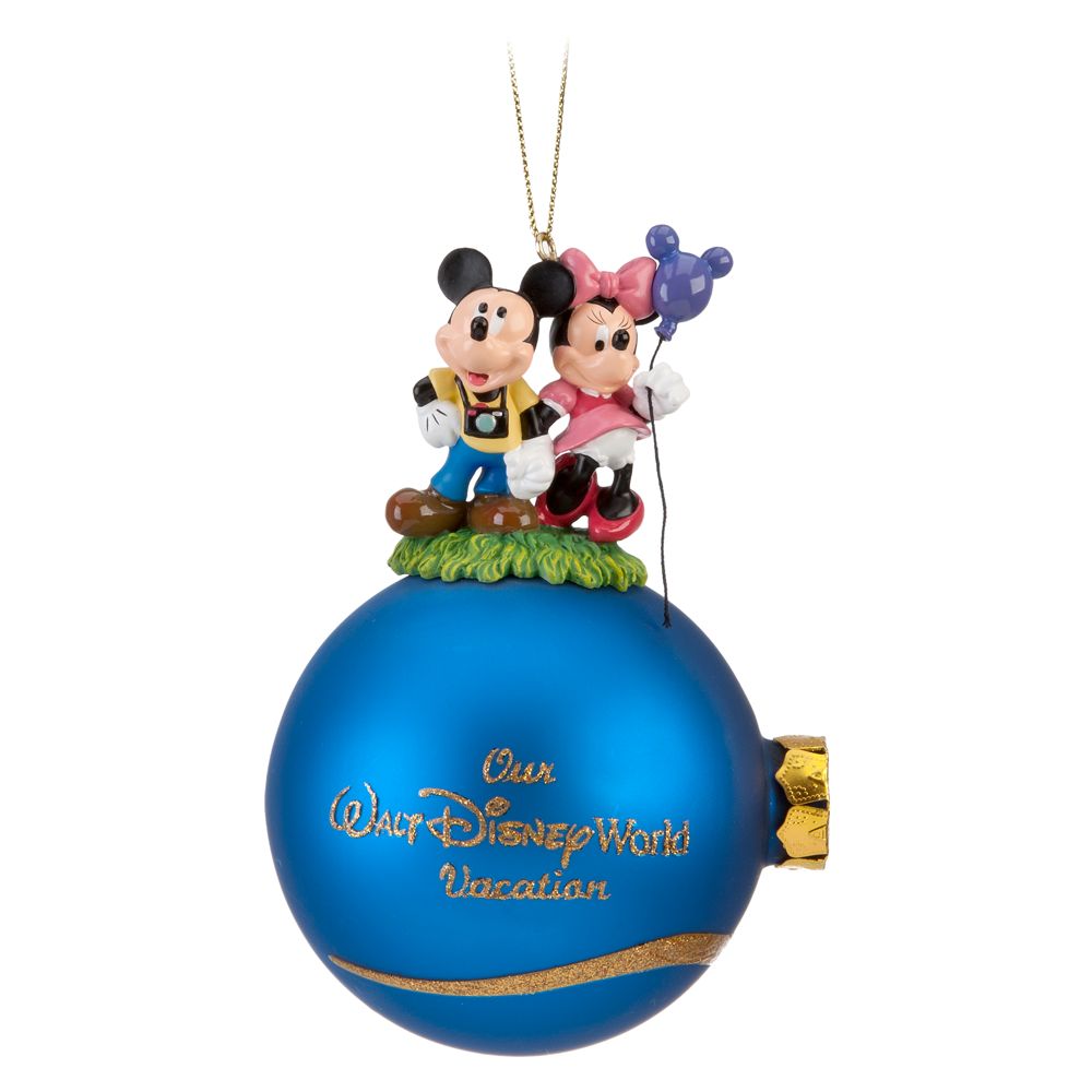 Celebration Vacation Minnie and Mickey Mouse Ornament