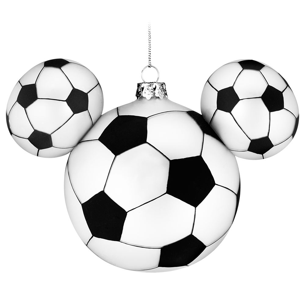 Soccer Icon Mickey Mouse Ornament