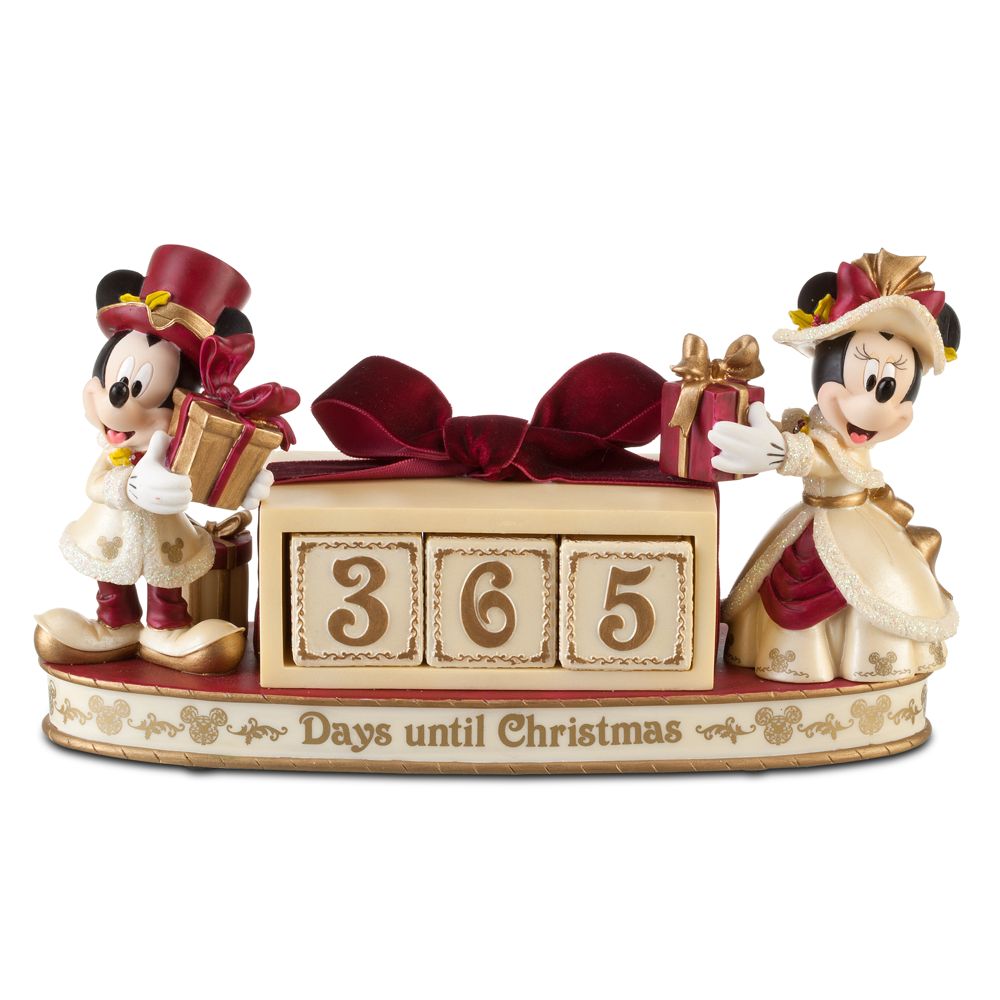 Victorian Minnie and Mickey Mouse Holiday Countdown Calendar