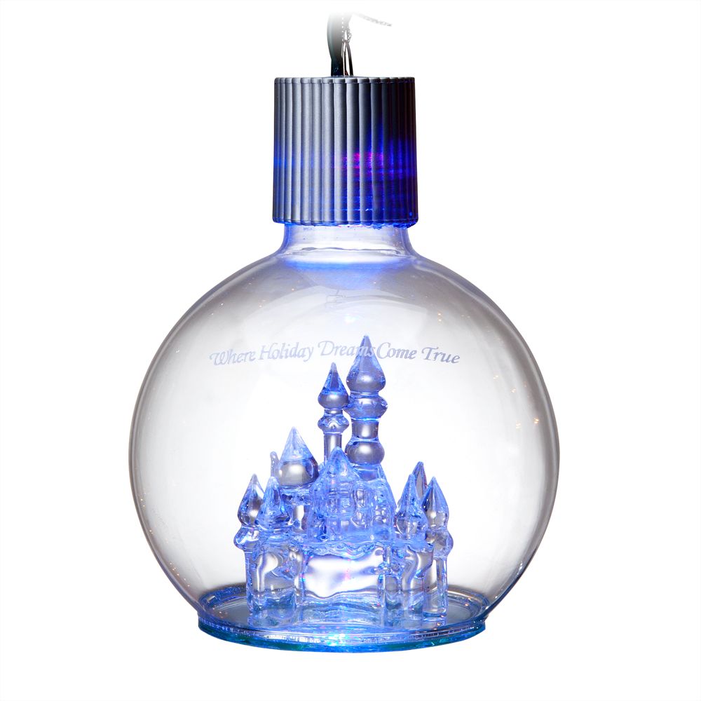 Light-Up Disneyland Sleeping Beauty Castle Ornament