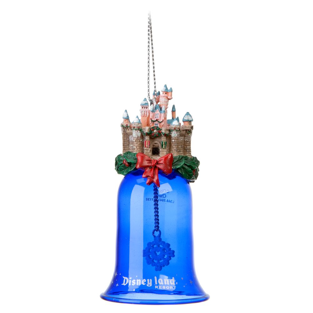 Disneyland Sleeping Beauty Castle Bell Ornament