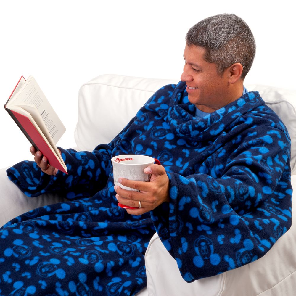 Mickey Mouse Fleece Robe Blanket