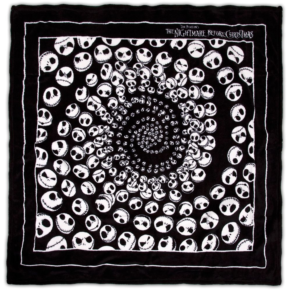 Fleece Jack Skellington Blanket