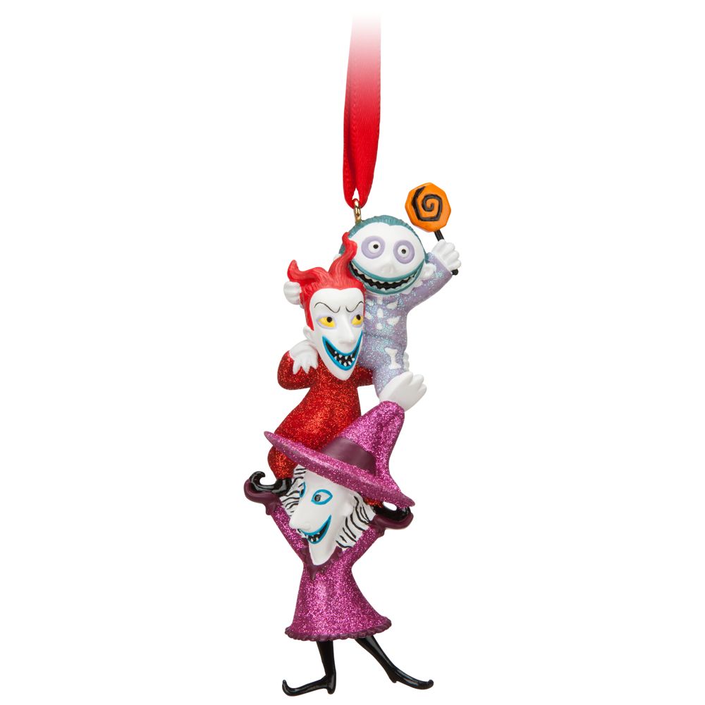 The Nightmare Before Christmas Lock, Shock and Barrel Ornament