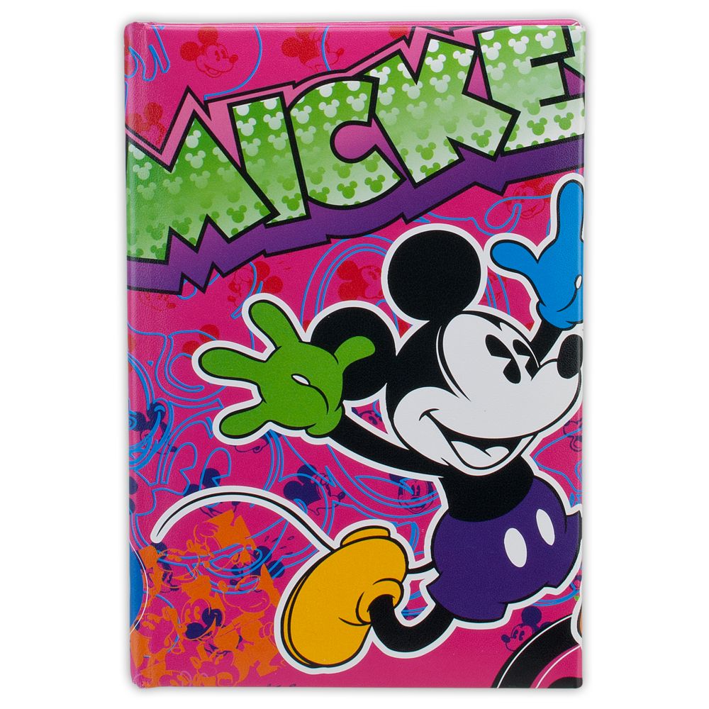 Pink Mickey Mouse Journal