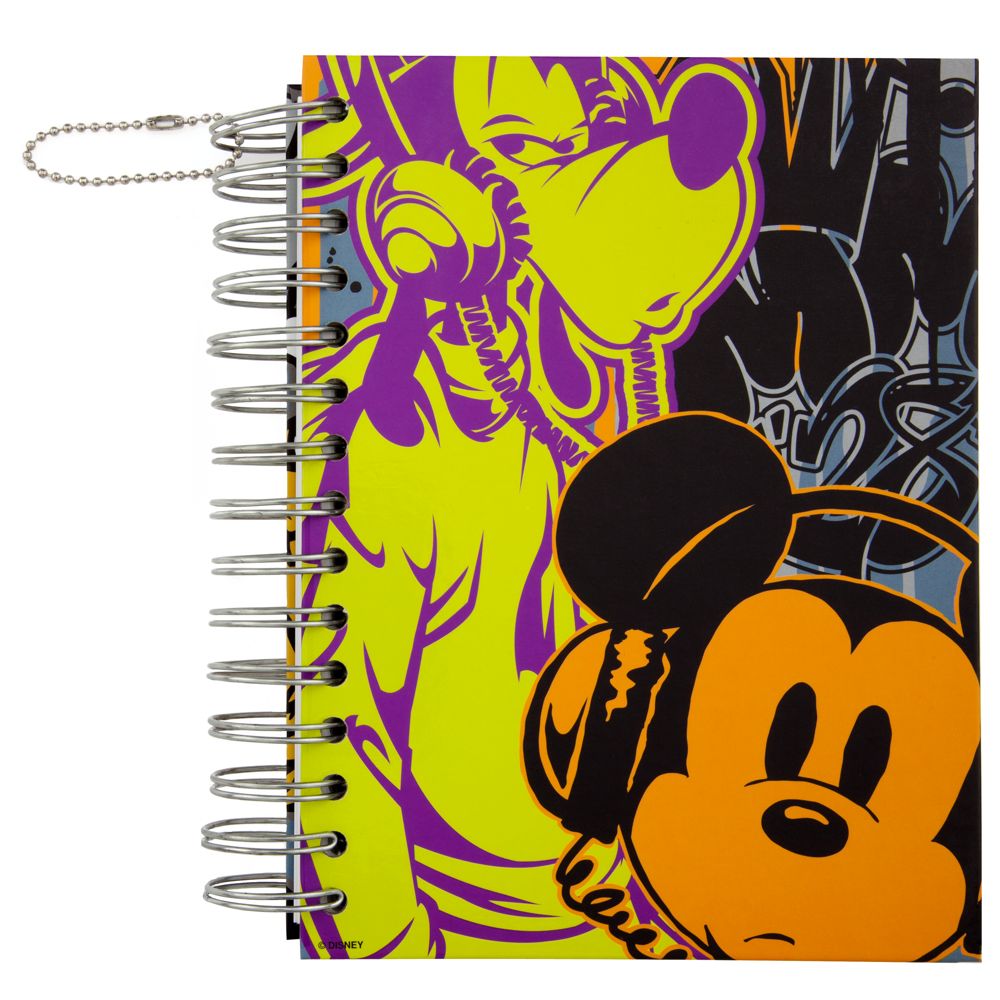Double-Sided Contemporary Mickey Mouse Journal -- DJ