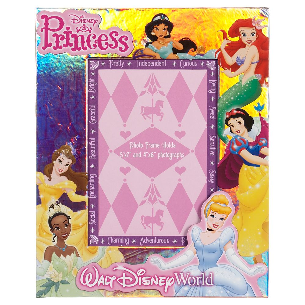 Walt Disney World Princess Photo Frame -- Adjustable 5'' x 7'' or 4'' x 6''