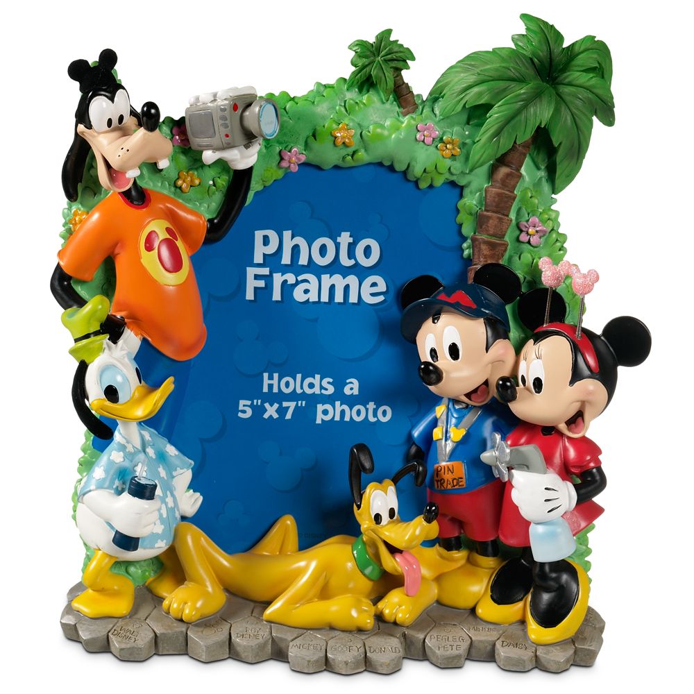 Tourist Mickey Mouse Photo Frame -- 5'' x 7''