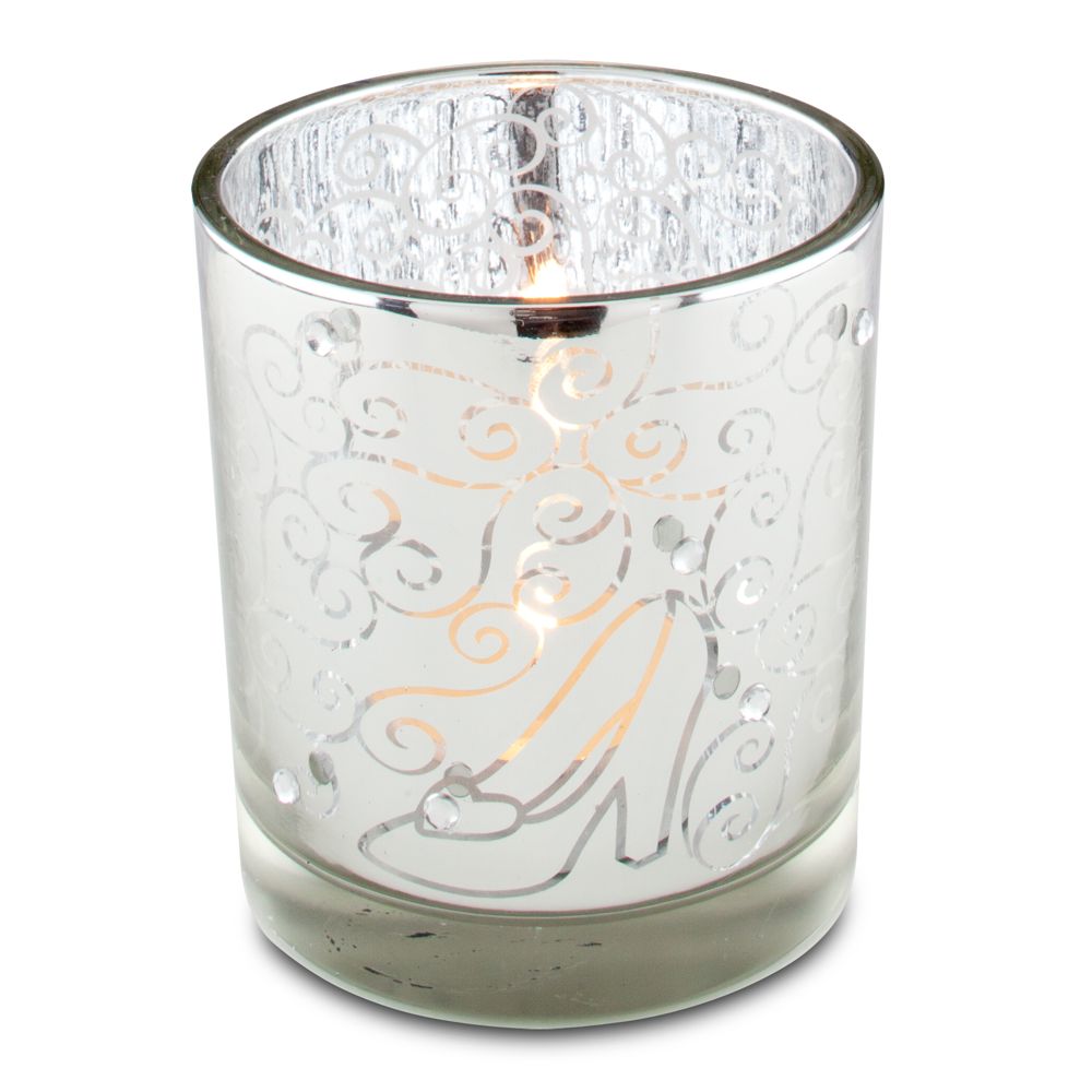 Jeweled Cinderella Slipper Candle Holder
