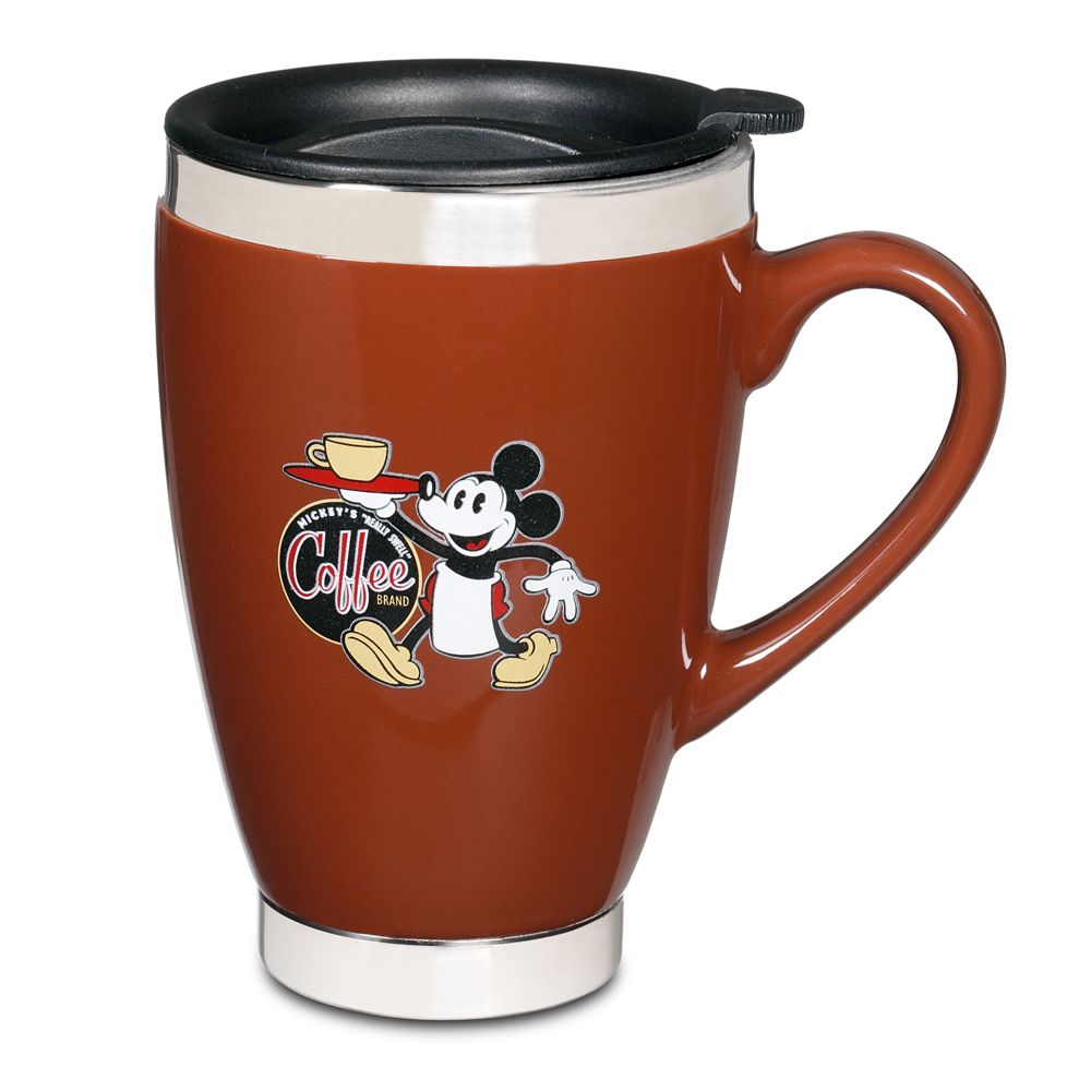 Ceramic Mickey Mouse Travel Mug