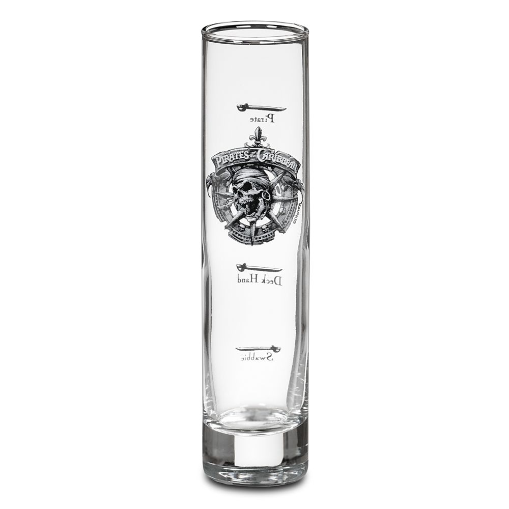 Tall Pirates of the Caribbean Glass