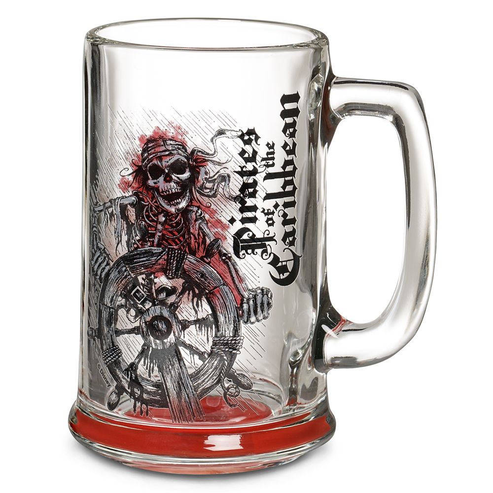 Glass Pirates of the Caribbean Mug