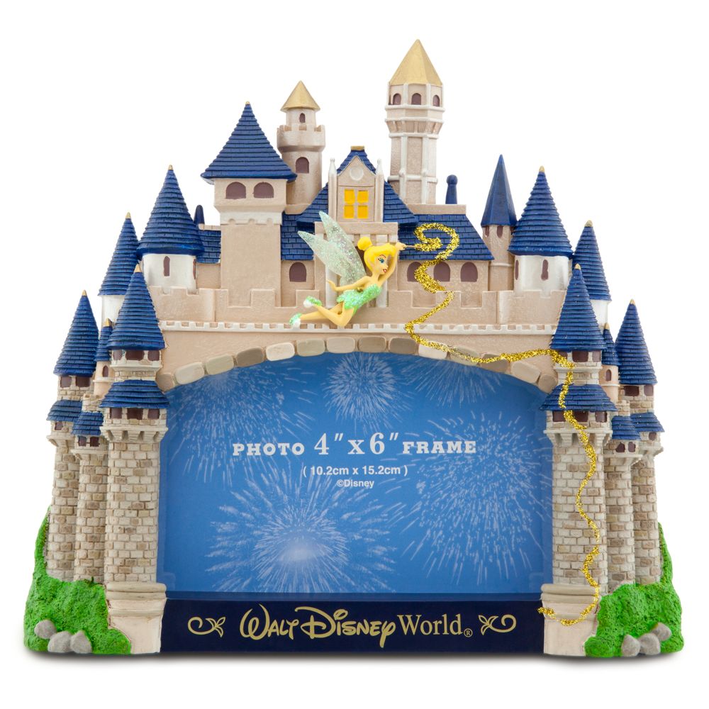 Walt Disney World Cinderella Castle Photo Frame -- 4'' x 6''