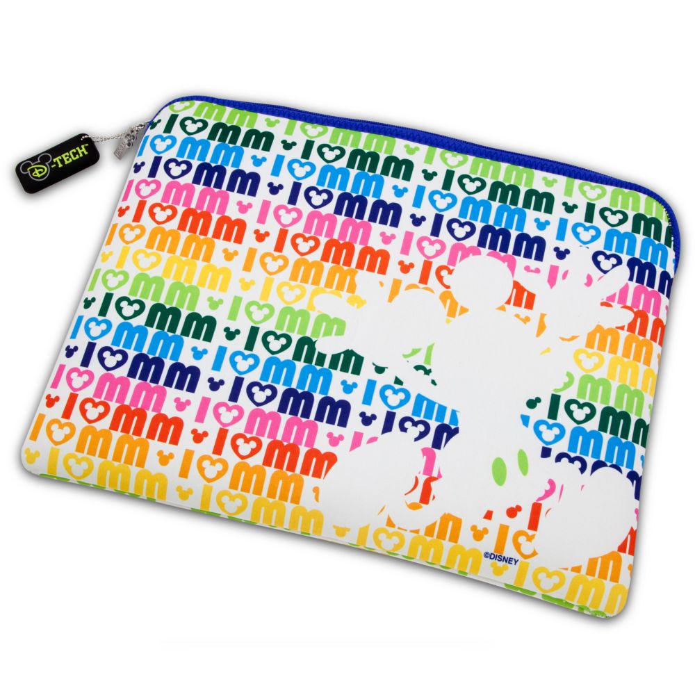 Reversible ''I Heart MM'' Mickey Mouse Laptop Sleeve
