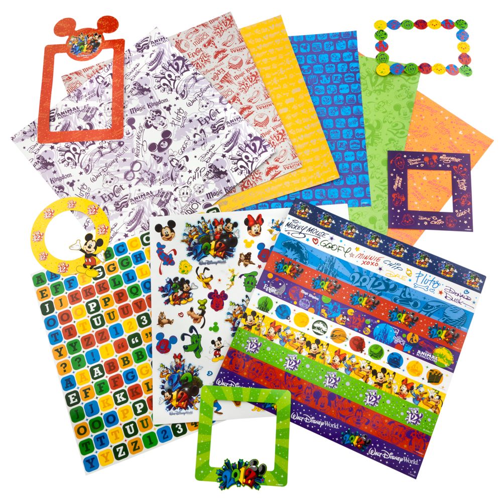 2012 Walt Disney World Scrapbook Kit -- Large