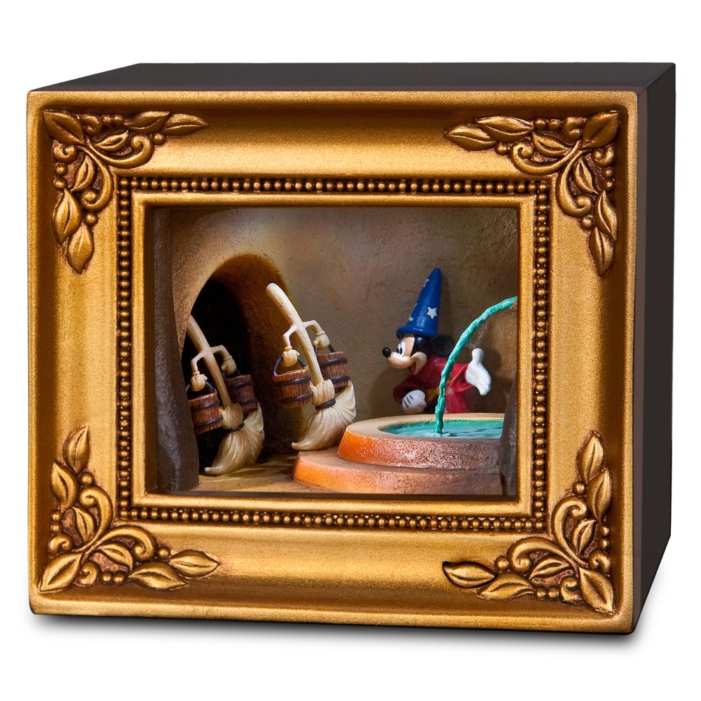 ''Sorcerer Mickey at the Fountain'' Fantasia Gallery of Light by Olszewski
