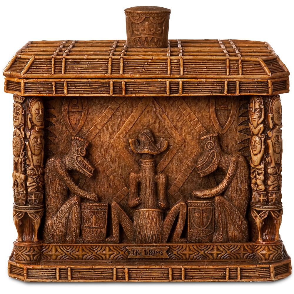 ''Tiki Drums'' The Enchanted Tiki Room Heirloom Box by Olszewski