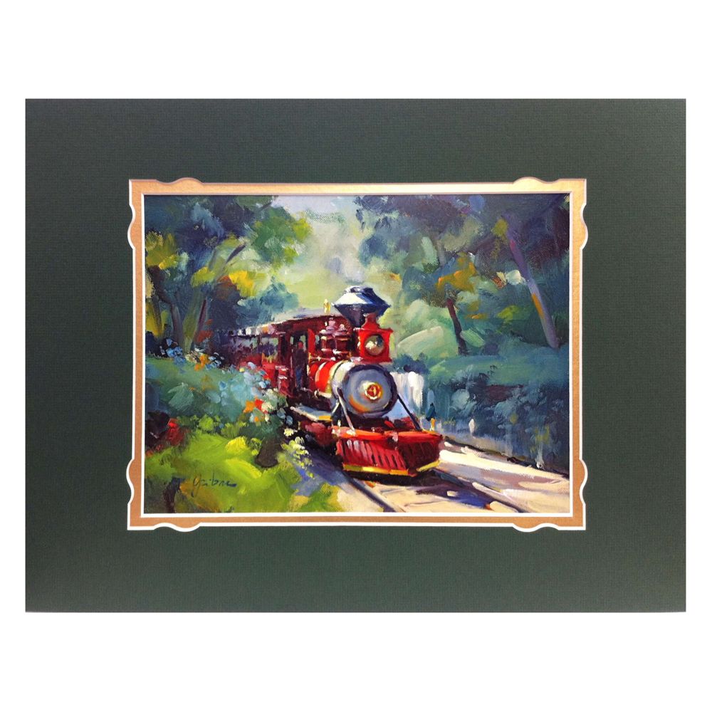 ''Frontierland Approach'' Deluxe Print on Paper