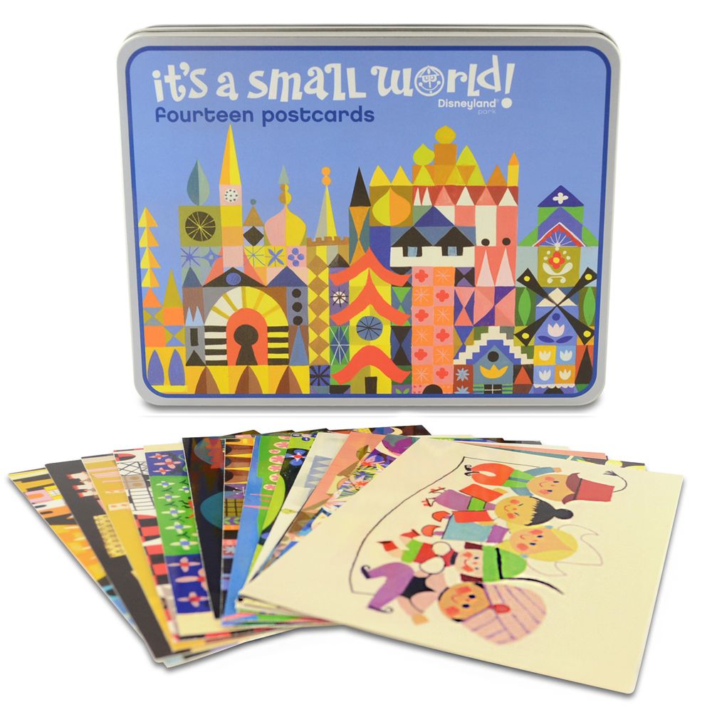''it's a small world'' Postcard Set -- 12-Pc.