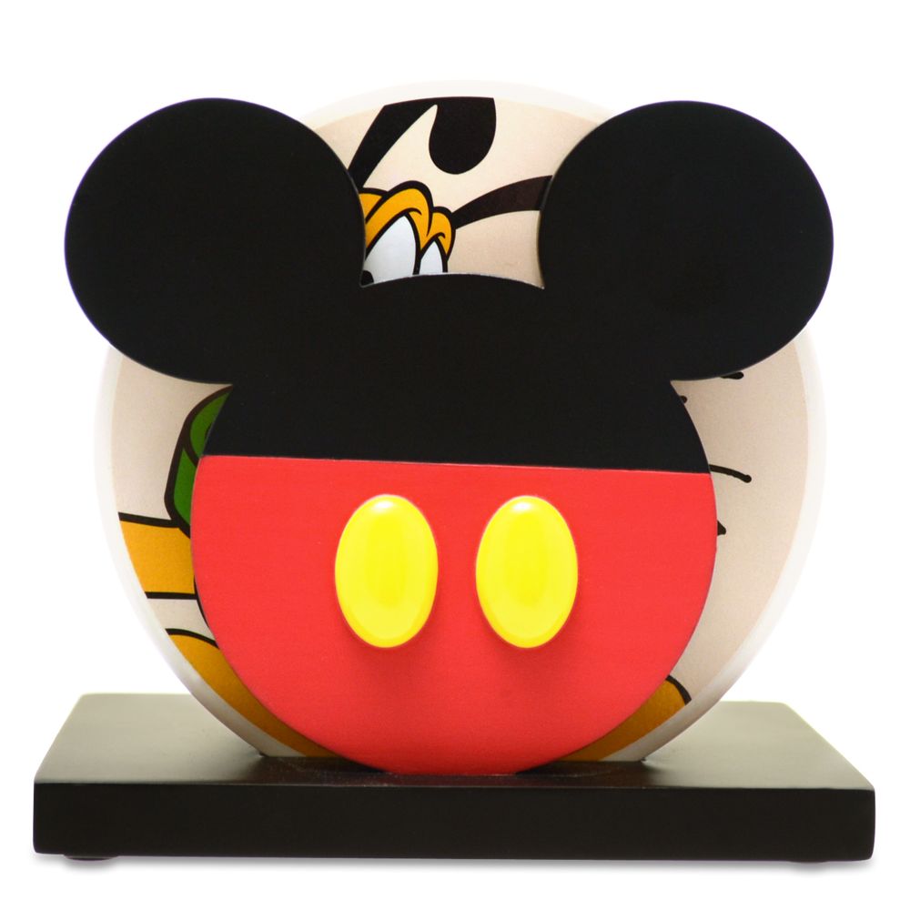 Mickey Mouse and Friends Coasters and Carved Framework -- 4-Pc.