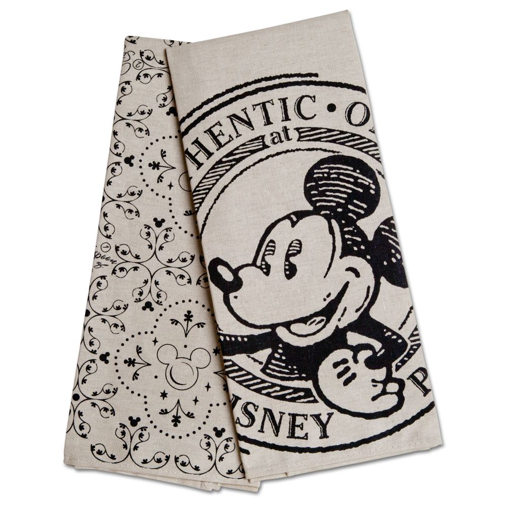 Gourmet Mickey Mouse Kitchen Towel Set -- 2-Pc.