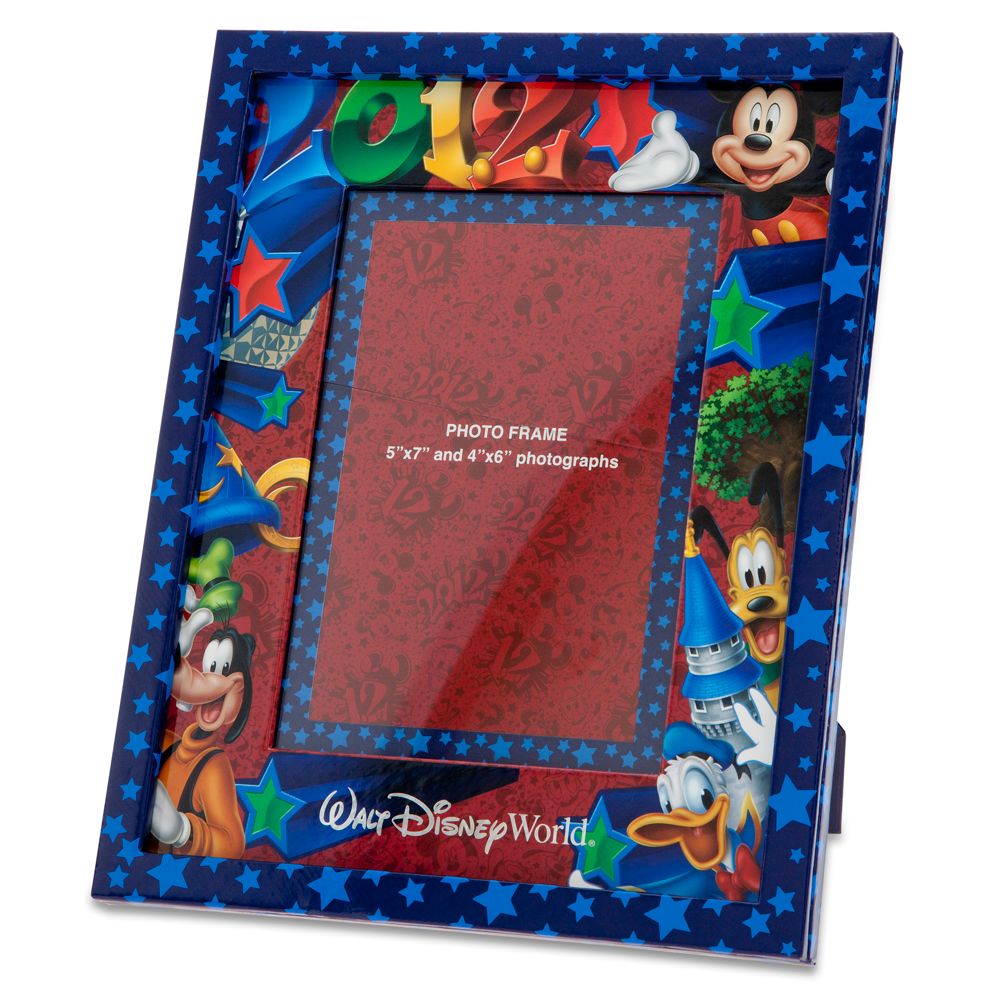 Adjustable 2012 Walt Disney World Mickey Mouse Photo Frame -- 5'' x 7'' or 4'' x 6''