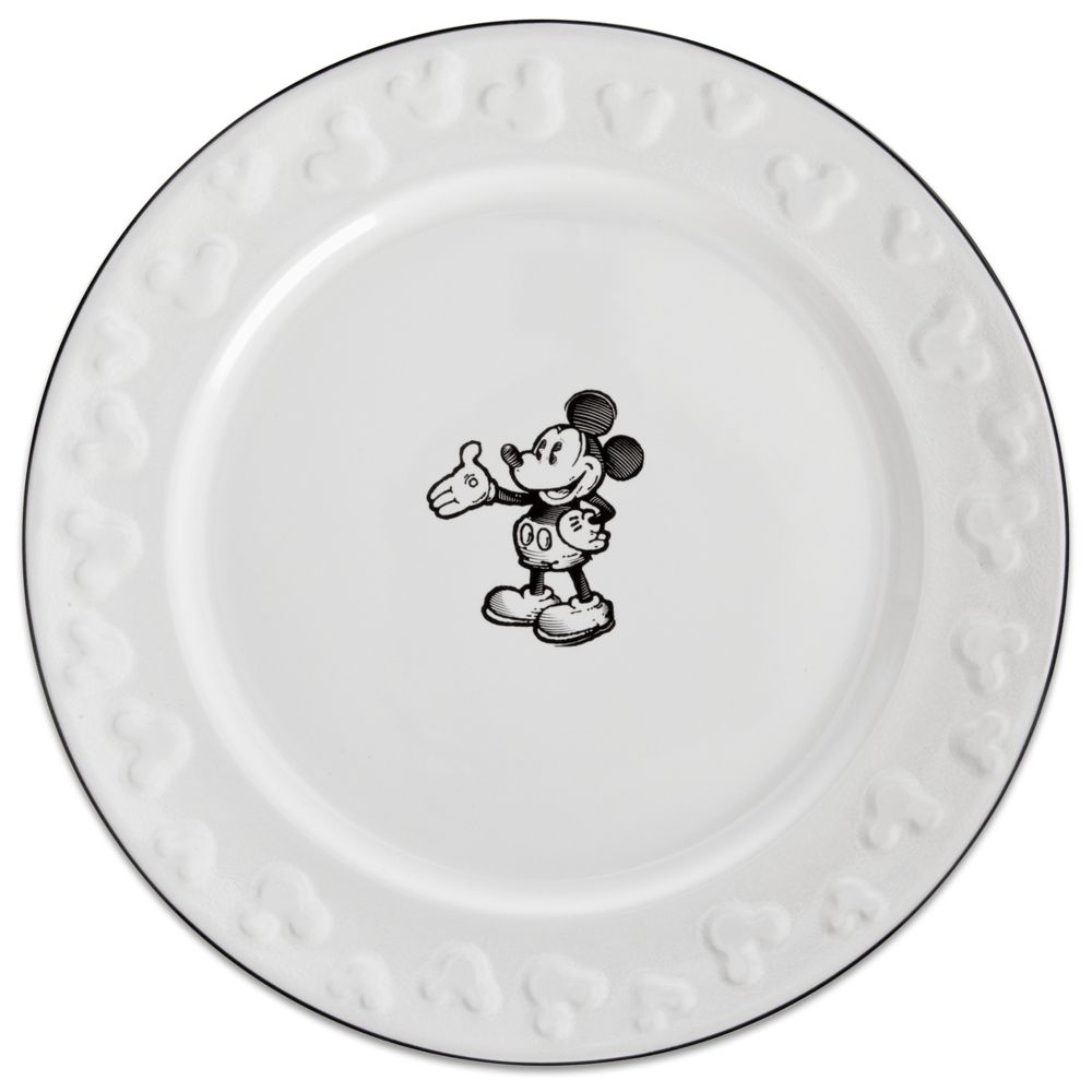 Gourmet Mickey Mouse Dinner Plate