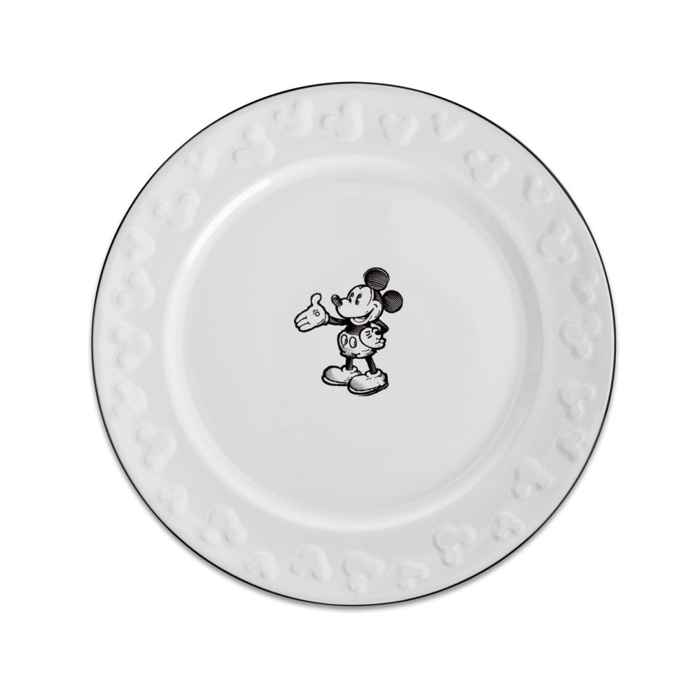 Gourmet Mickey Mouse Dessert Plate