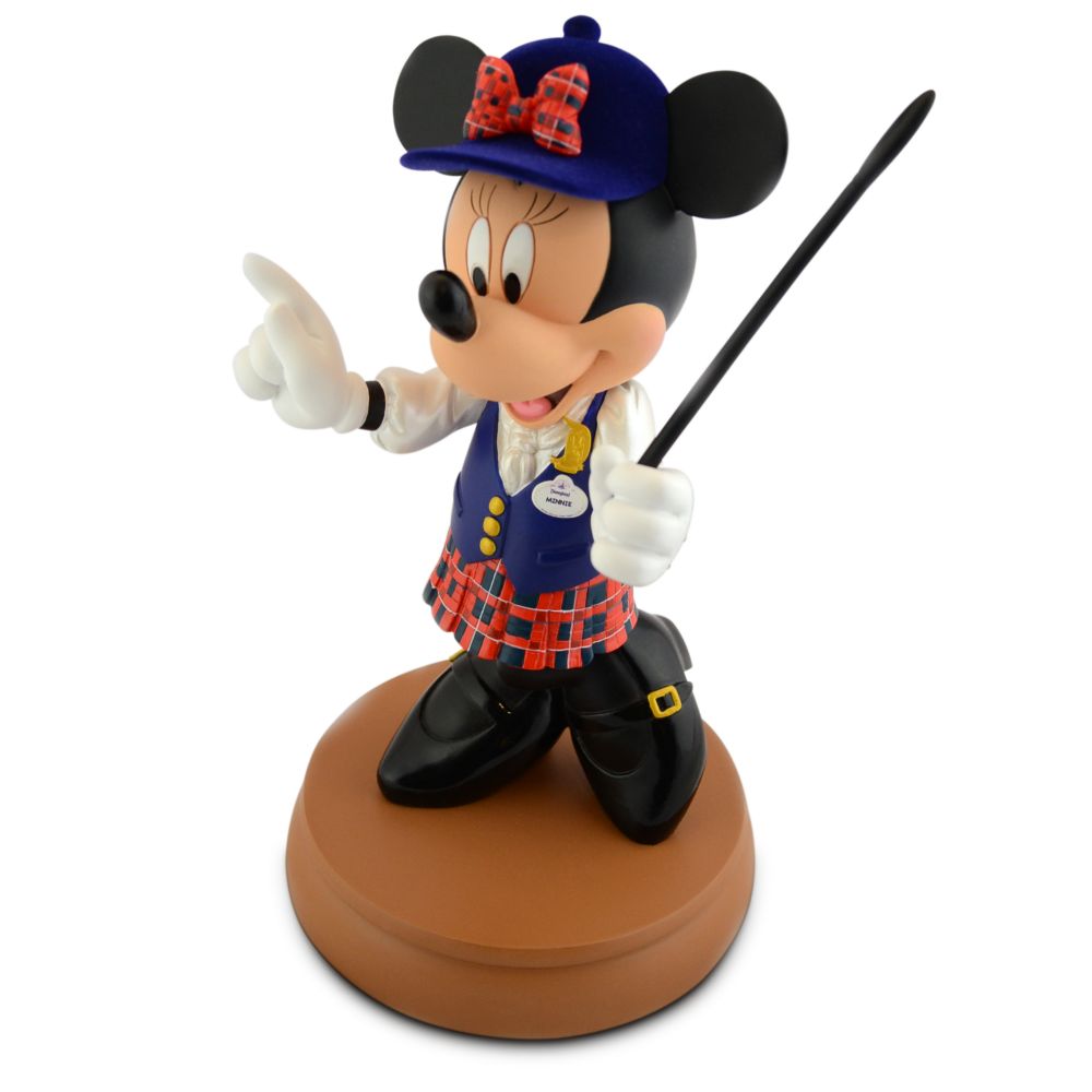 Tour Guide Minnie Mouse Figure -- 10'' H