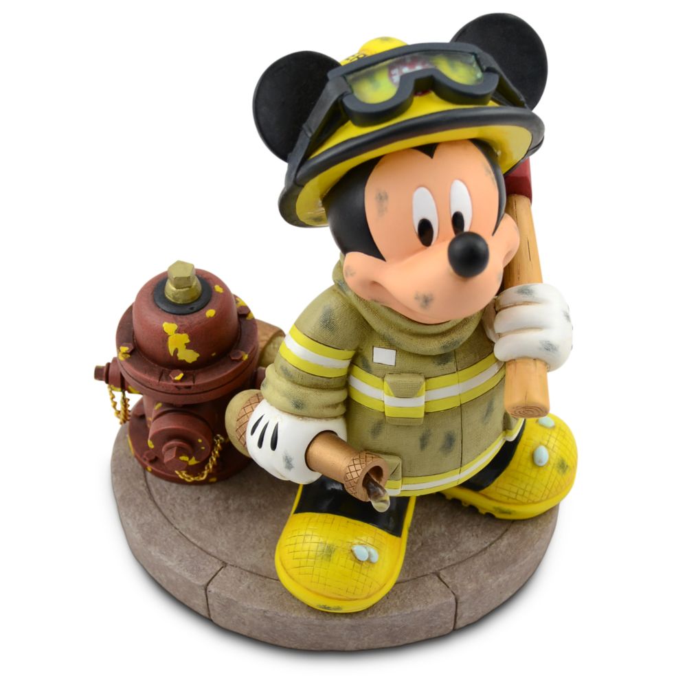Fireman Mickey Mouse Figure -- 9 1/2'' H