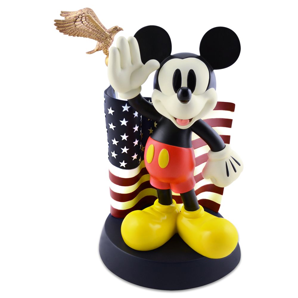 Flag Mickey Mouse Figure -- 14'' H