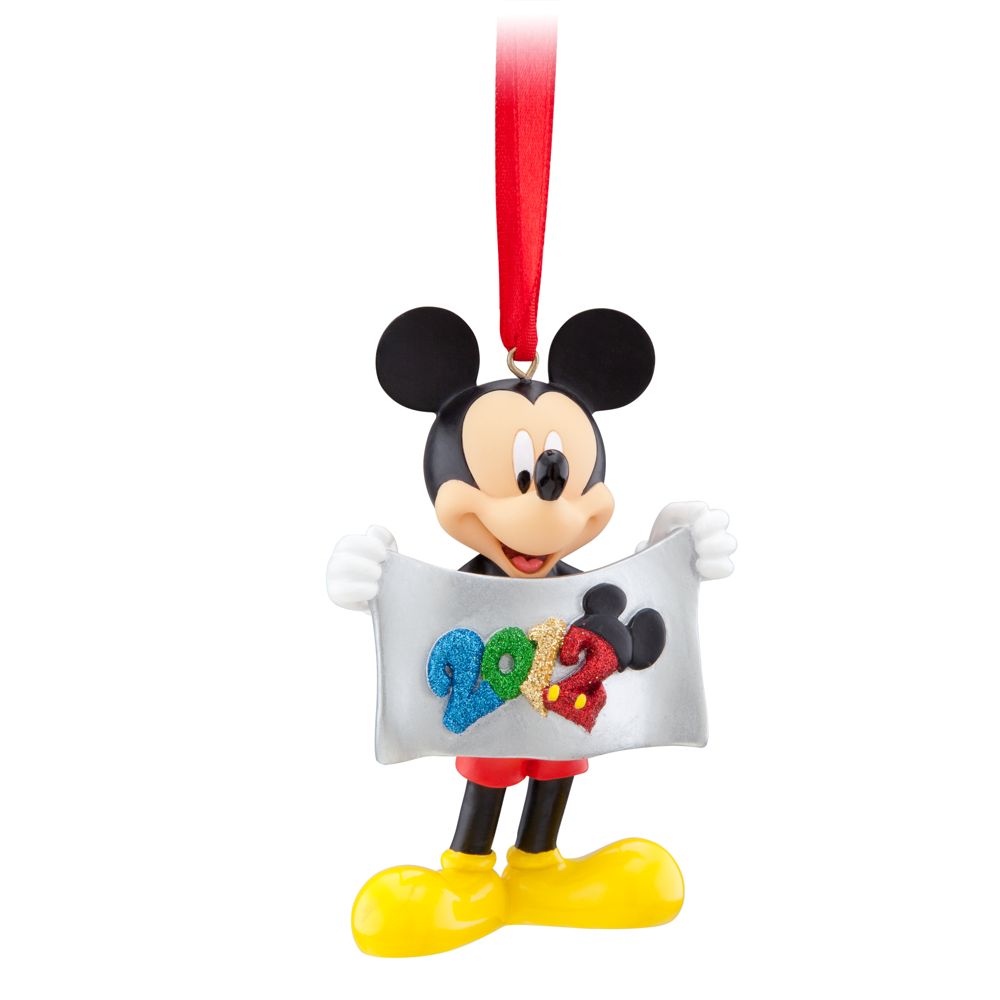2012 Walt Disney World Mickey Mouse Figurine Ornament