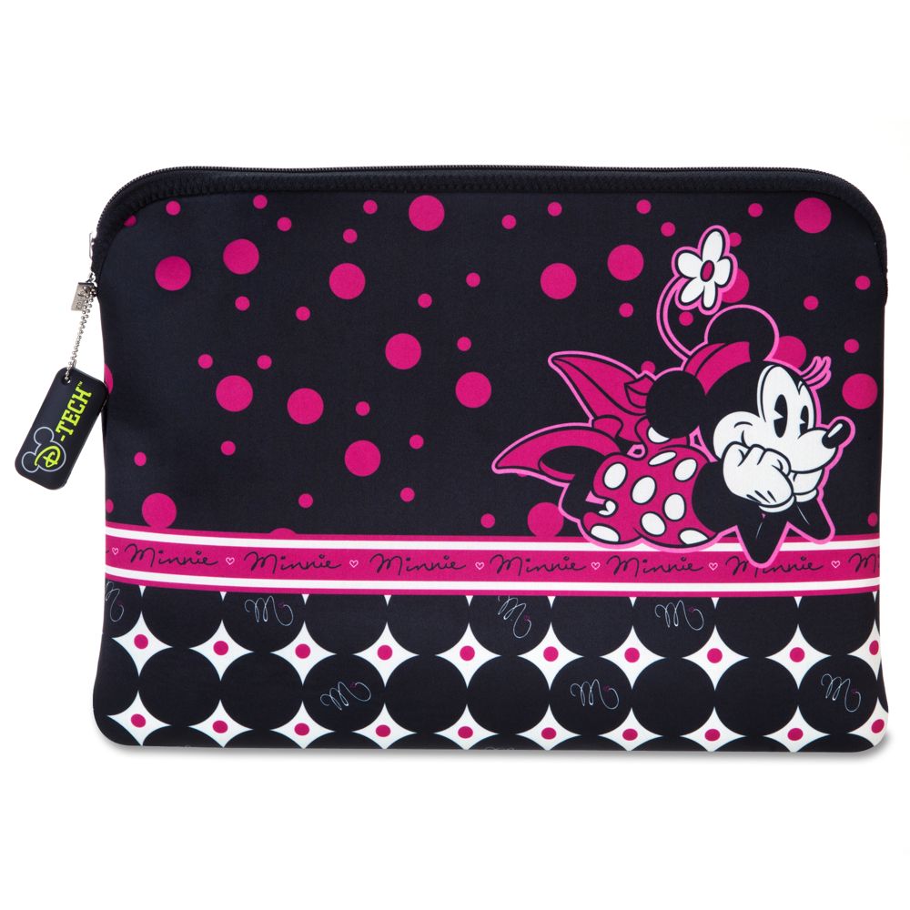 Reversible ''Pop Dots'' Minnie Mouse Laptop Sleeve