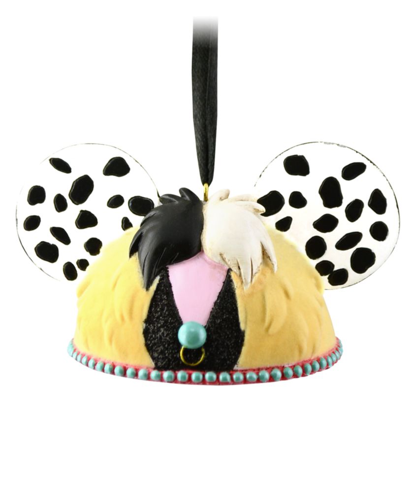 Cruella De Vil Ear Hat Ornament