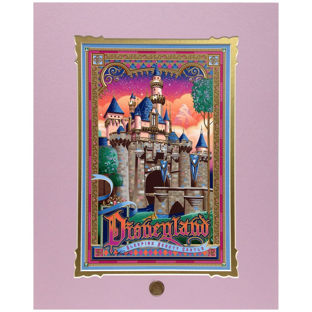 Sleeping Beauty Castle Print