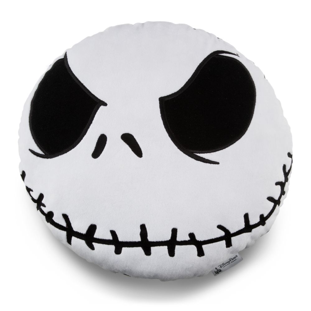 Jack Skellington Plush Head Cushion Pillow