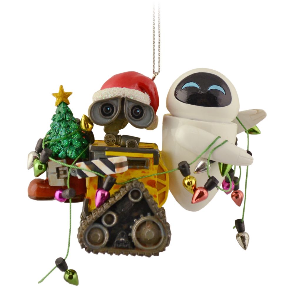 EVE and WALL-E Ornament