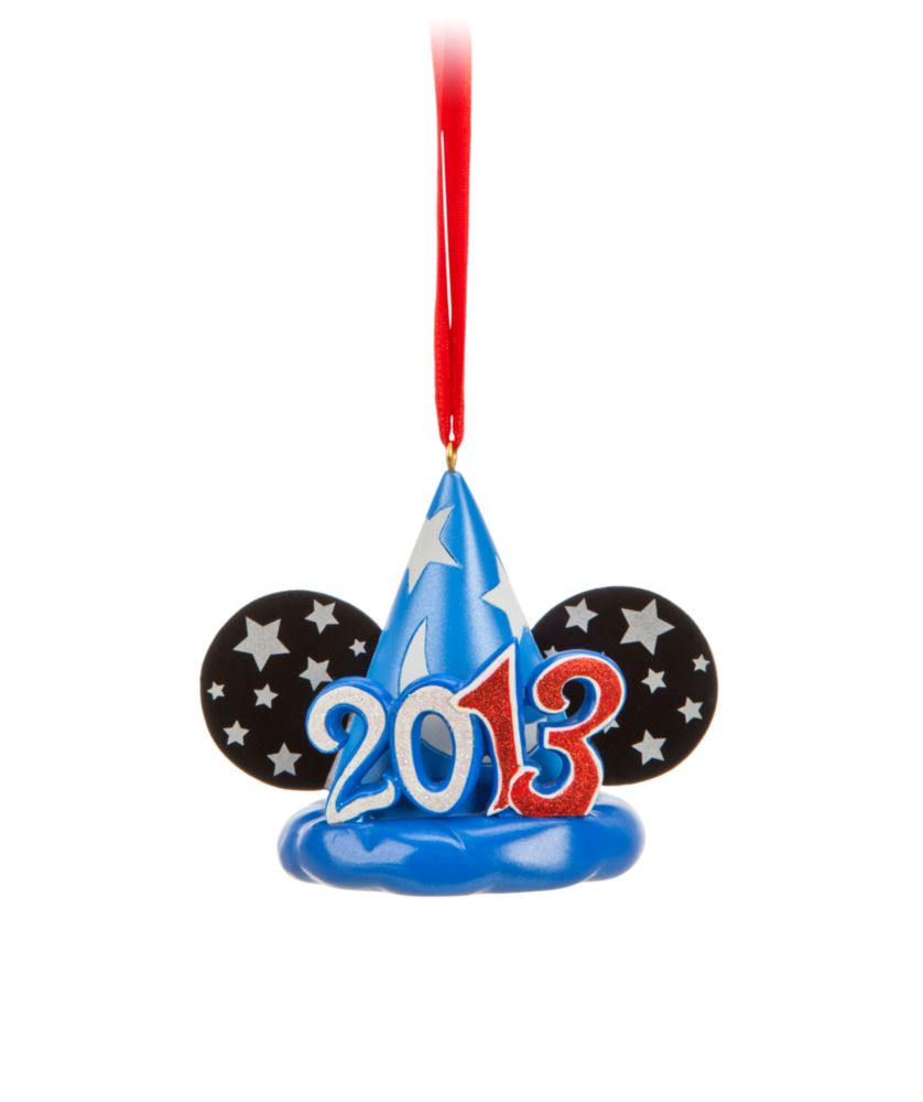 Mickey Mouse Sorcerer's Hat Ornament - Disney Parks 2013