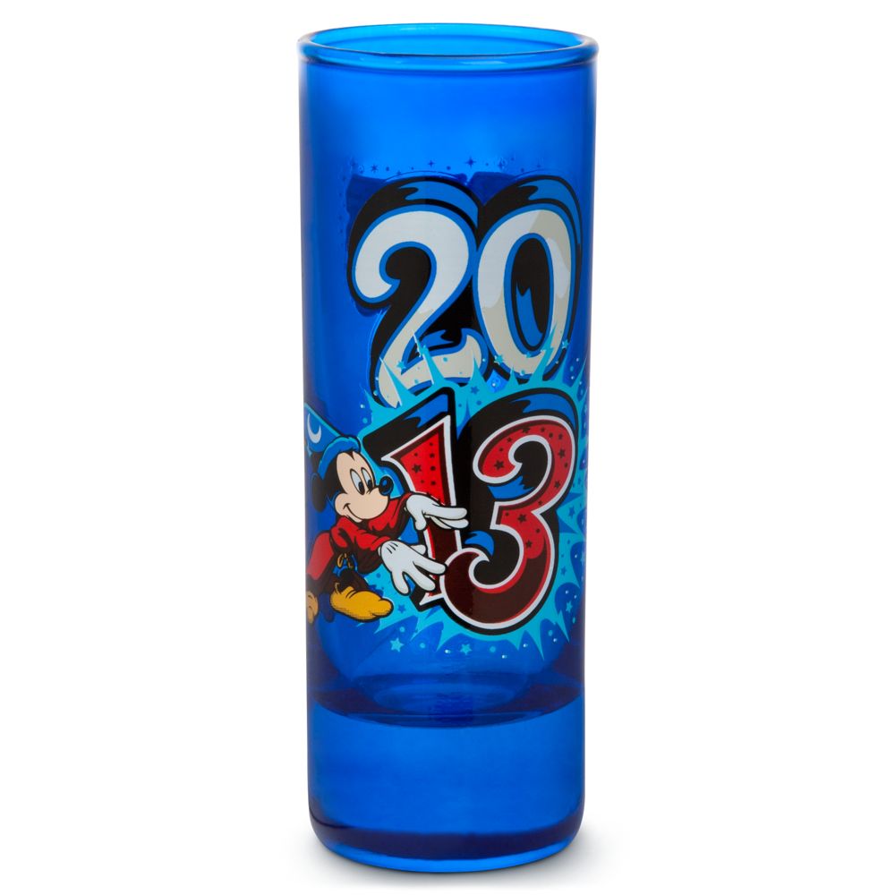 Sorcerer Mickey Mouse Mini Glass - Walt Disney World 2013