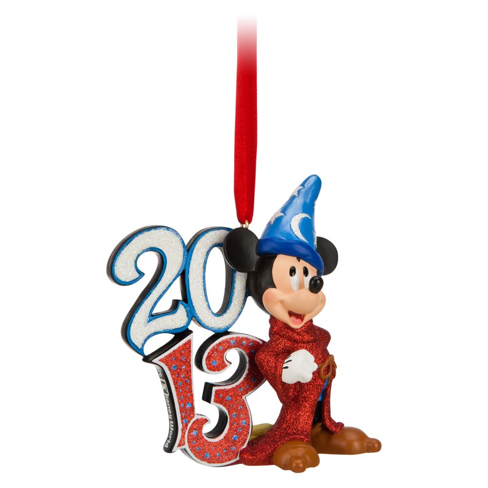 Sorcerer Mickey Mouse Ornament - Disney Parks 2013