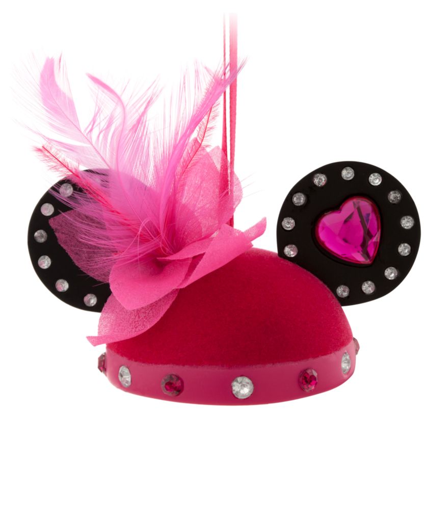 Minnie Mouse Ear Hat Ornament
